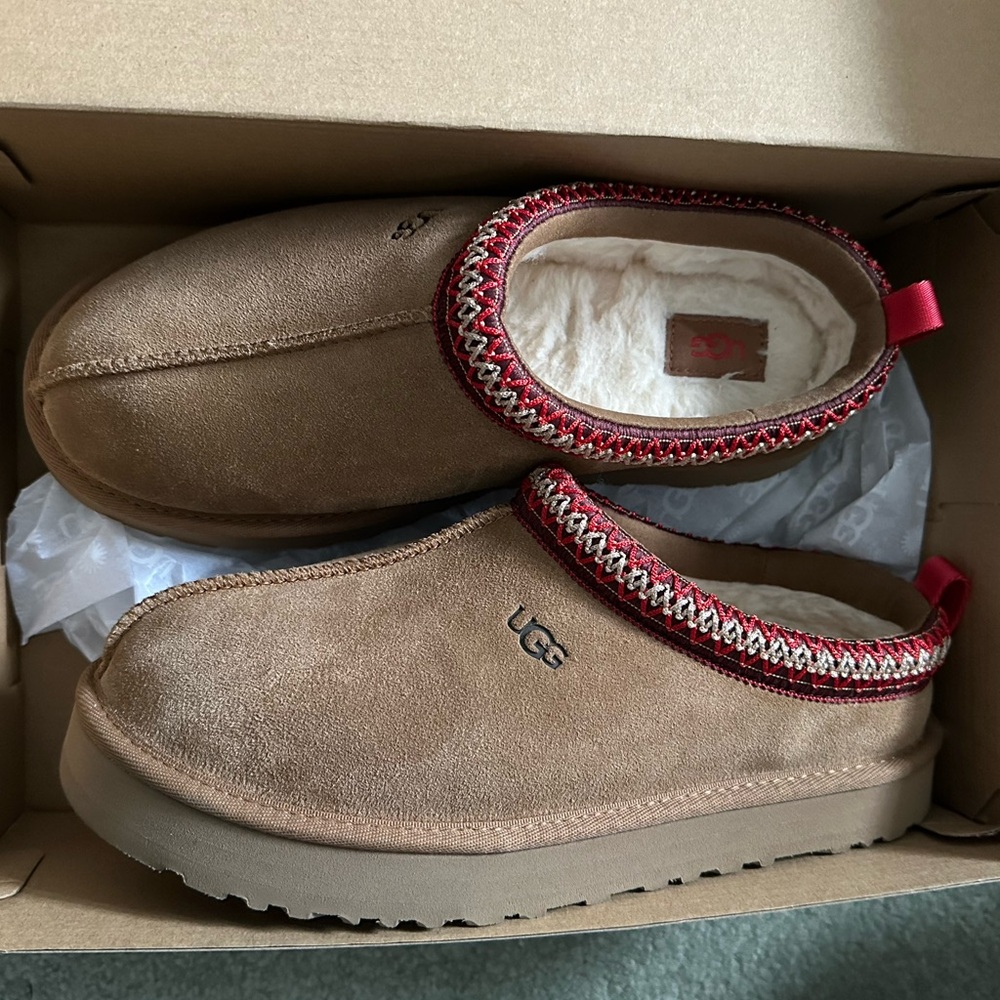 UGG TAZZ PLATFORM SLIPPERS